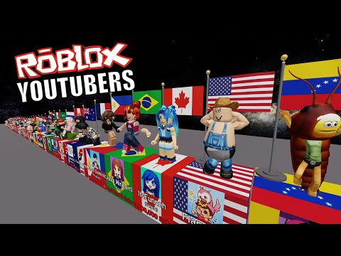 Most Subscribed Roblox Youtuber From Different Countries