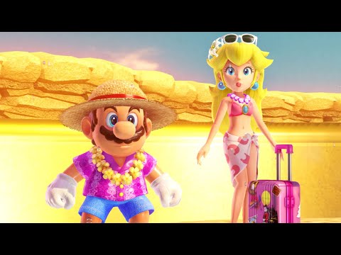 Super Mario Odyssey Walkthrough Part 7 - Seaside Kingdom