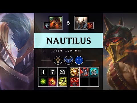 Nautilus Support vs Pantheon - EUW Diamond Patch 25.15