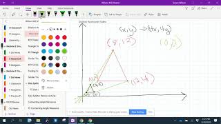 Dilation Worksheet Video