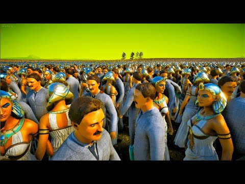 1 Million Cleopatra Stuck Between NIKOLA TESLA - Ultimate Epic Battle Simulator 2 | UEBS 2