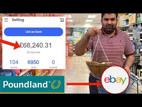 £1 INTO £5000 / I tried Selling FROM Poundland To eBay for 3 month