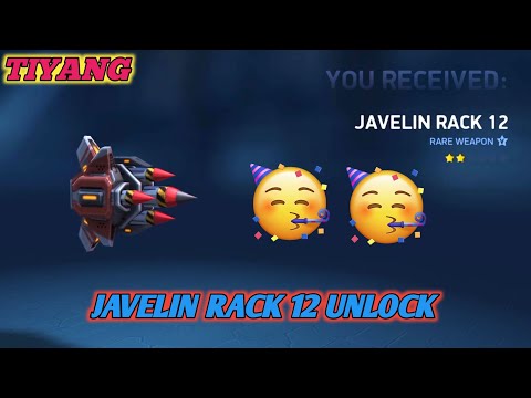 Javelin Rack 12 & Gear Hub Tier VI Unlock in Mech Arena | Mech Arena