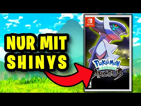 Pokémon Legends Arceus can ONLY be completed with BLUE SHINIES