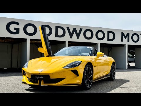 2025 MG Cyberster GT // FIRST DRIVE at GOODWOOD & 0-100 in 3.xx