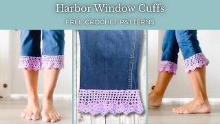 Harbor Window Cuff | Crochet Tutorial