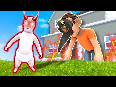 Demon Baby Escapes the House! - Who's Your Daddy 2 Multiplayer