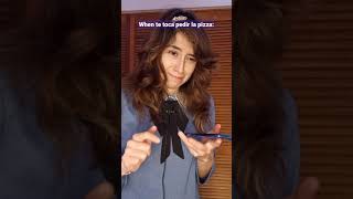 When te toca pedir la pizza :v | • Liza Baez • #shorts