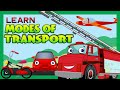 Modes of Transport for Children | Kids Learning | Kids Hut