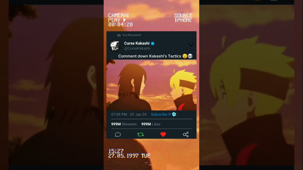 The Sasuke's Reply 😄               #naruto #boruto #funny #viral #amv #short