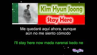 Kim Hyun Joong - Stay Here [Sub Español + Rom]
