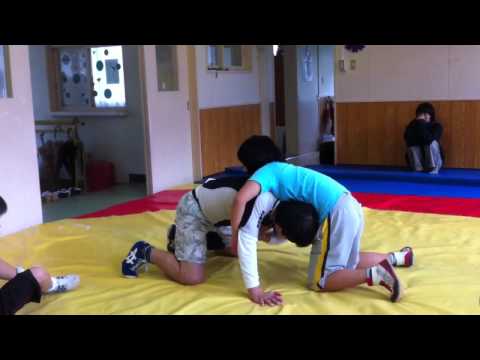 桜花レスリングクラブ タックルを切られた時の対処（がぶり技） 2010.11.3