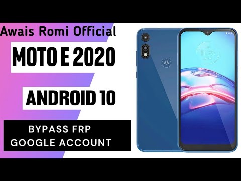 Motorola Moto E 2020 Frp/Google Lock Bypass without PC || Moto E 4 Frp Bypass