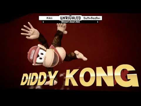 UNrivaled 4 WiiU - Kiki (Diddy Kong) vs Duffo (Little Mac) - Winners Semis (First 4 Games)
