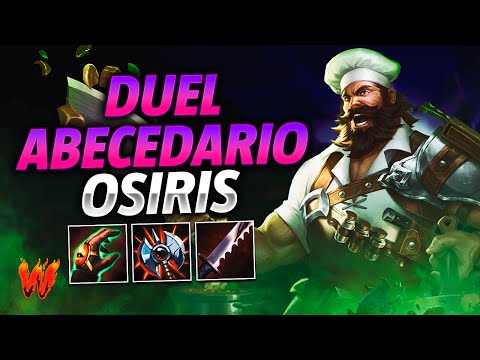 OSIRIS, WHAT A BUTCHER SHOP :D - Warchi - Smite Duel Alphabet S10