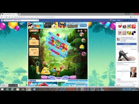 Angry Birds POP! on Facebook - Level 91 Walkthrough