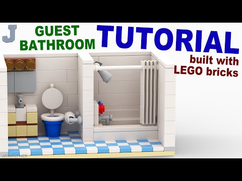 TUTORIAL - Lego Guest Bathroom [CC]