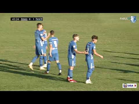 Rezumat: Liga 3, Etapa 5, 2022/2023: CS Amara - Farul II 0-3 (24 septembrie 2022)