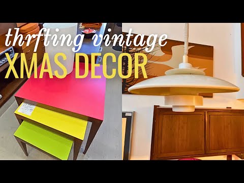 I found SO MANY Cool Vintage Christmas and Home Decor Items!