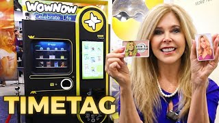 WowNow TimeTag Booth | Best of CES 2026 | Keep Your Favorite Memories Forever