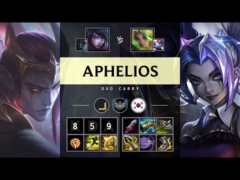 Aphelios ADC vs Zeri - KR Challenger Patch 25.07
