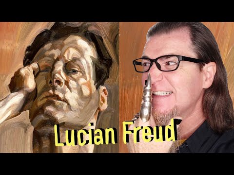 The indomitable Lucian Freud. An unsettling, wild, and antisocial artist. Painting / Art