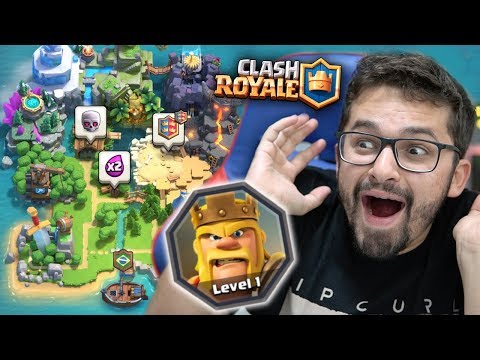 ENTREI NO CLASH ROYALE DEPOIS DA MEGA ATUALIZACÌ§AÌƒO E NAÌƒO ACREDITEI NO QUE VI