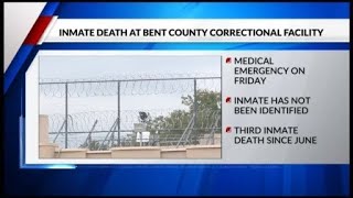 Inmate death at Bent County Correctional Facility