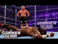 Brock Lesnar Defeats Oba Femi WWE SummerSlam 2026 Highlights