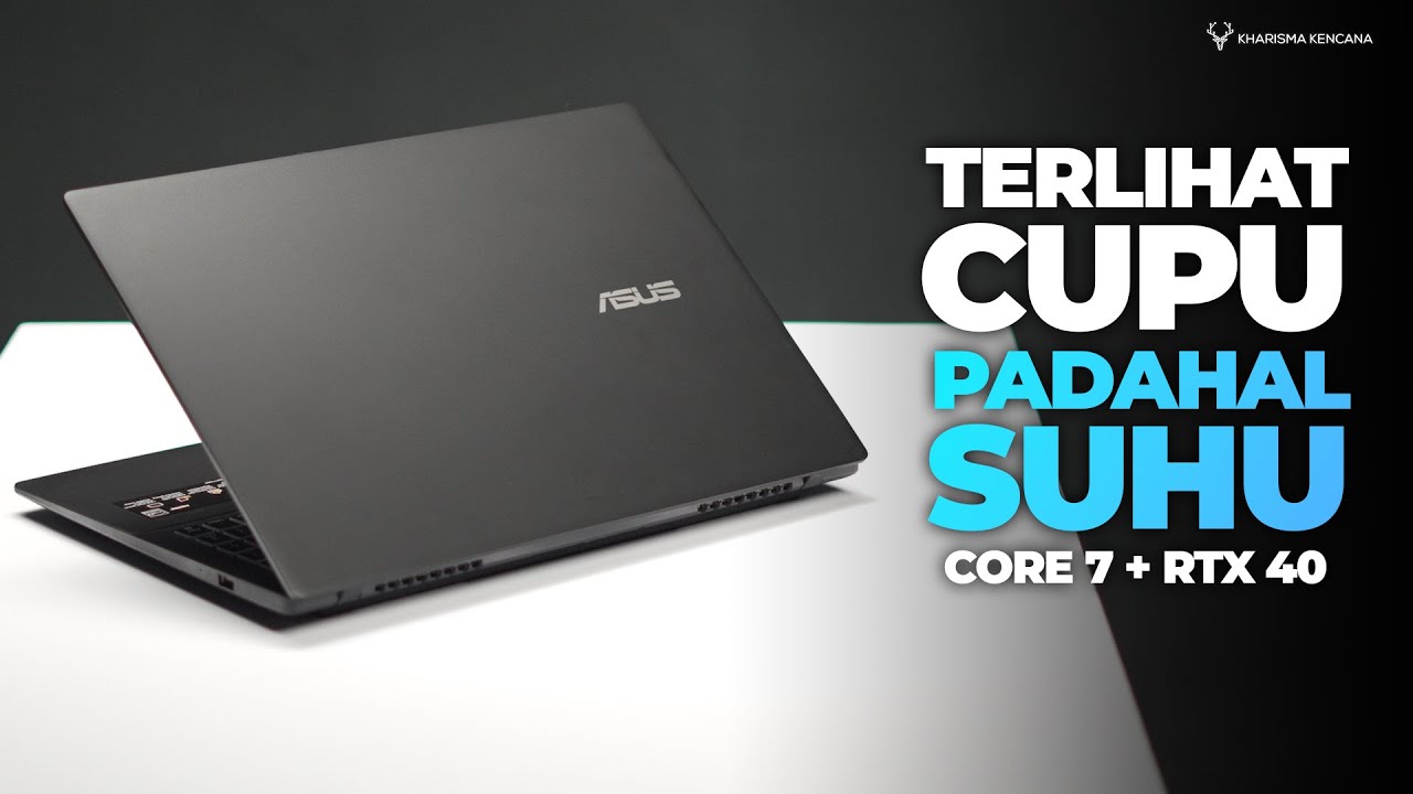 ASUS GAMING V16 V3607VU I745B7T-HM | TERLIHAT CUPU PADAHAL SUHU!! ASUS TETEPLAH ASUSS~!
