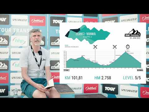 TOUR Transalp 2022 I Streckenbriefing Etappe 2