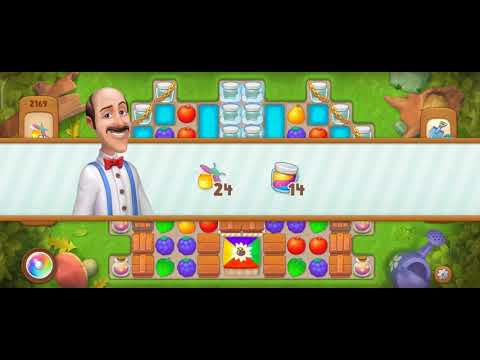 Gardenscapes Level 2169 Walkthrough "No Boosters Used"
