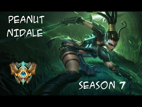 SKT T1 Peanut Nidale vs Elise  Jungle Ranked Challenger Korea Perfect KDA