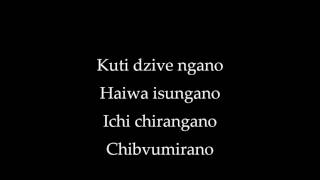 Download lagu Jah Prayzah - Mdhara Vachauya - Lyrics mp3