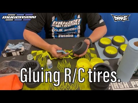 Gluing R/C Car Tires.