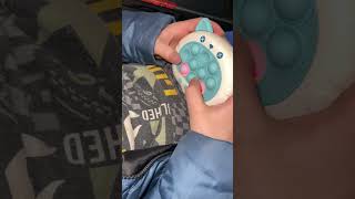 Engaging light-up bubble pop game in action#bubblepop #lightupgames #sensorytoy