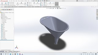 Soldiworks Video Tutorial #1 - Funnel Modelling