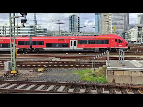 Frankfurt Hauptbahnhof, Rückfahrt nach Stuttgart und Stuttgart HBF