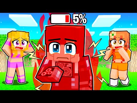 Majki ma SŁABĄ BATERIE w Minecraft!