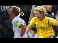 ENGLAND v SWEDEN Previous Meetings ALL GOALS | #WEURO 2022