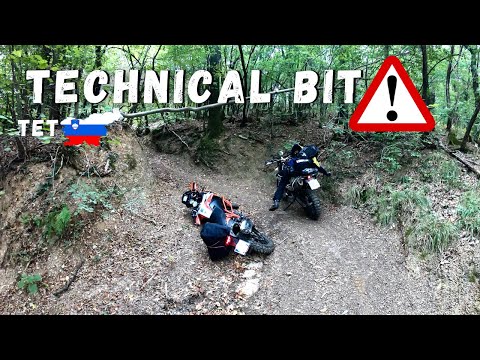 TET Slovenia -Technical Bit ⚠️ with KTM Super Adventure 1290 R