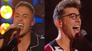 Jack and Joel DELIGHT the Audience with The Edge of Heaven - X Factor WEEK 3 Live Shows