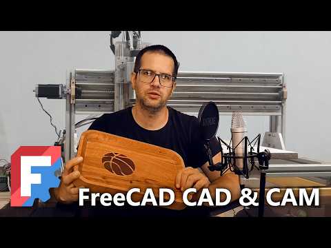 CNC Serving Tray with Inlay – Design, Toolpaths & G-Code Workflow