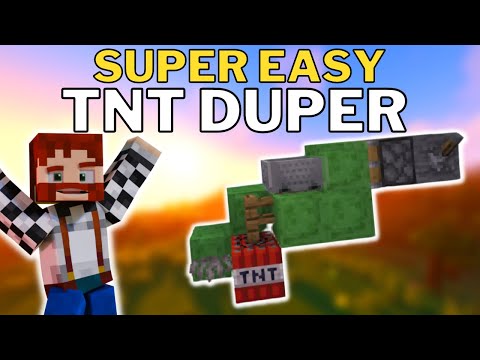 SUPER EASY Minecraft 1.20 TNT Duper Tutorial With Automation