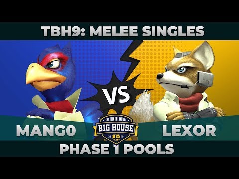 C9 | Mang0 vs Lexor - Phase 1 Pools: Melee Singles - The Big House 9 |  Falco vs Fox
