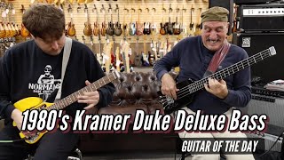 Video thumbnail for 1980's Kramer Duke Deluxe Bass | Guitar of the Day - Roberto Vally by Normans Rare Guitars