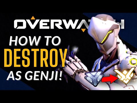 10 Tips to DESTROY as GENJI! (Overwatch Advanced Guide) (Outdated)