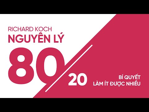 [Sách Nói] Nguyên Lý 80/20 - Bí Quyết Làm Ít Được Nhiều - Chương 1 | Richard Koch