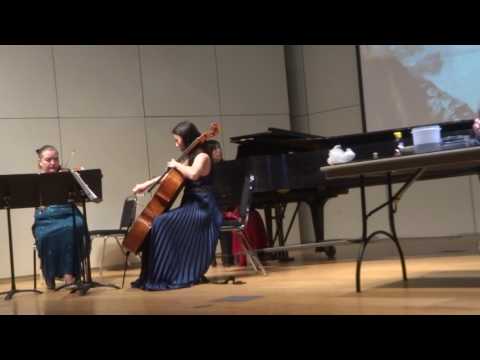 Trio Oriens performs "Ode to Life" with live Chinese painting