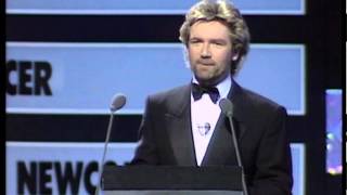 Phantom of the Opera wins Best Soundtrack/Casting presented by The Bee Gees | BRIT Awards 1988